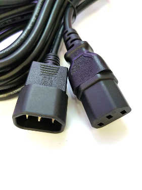 C13 to C14 Extension Cable 3.9m